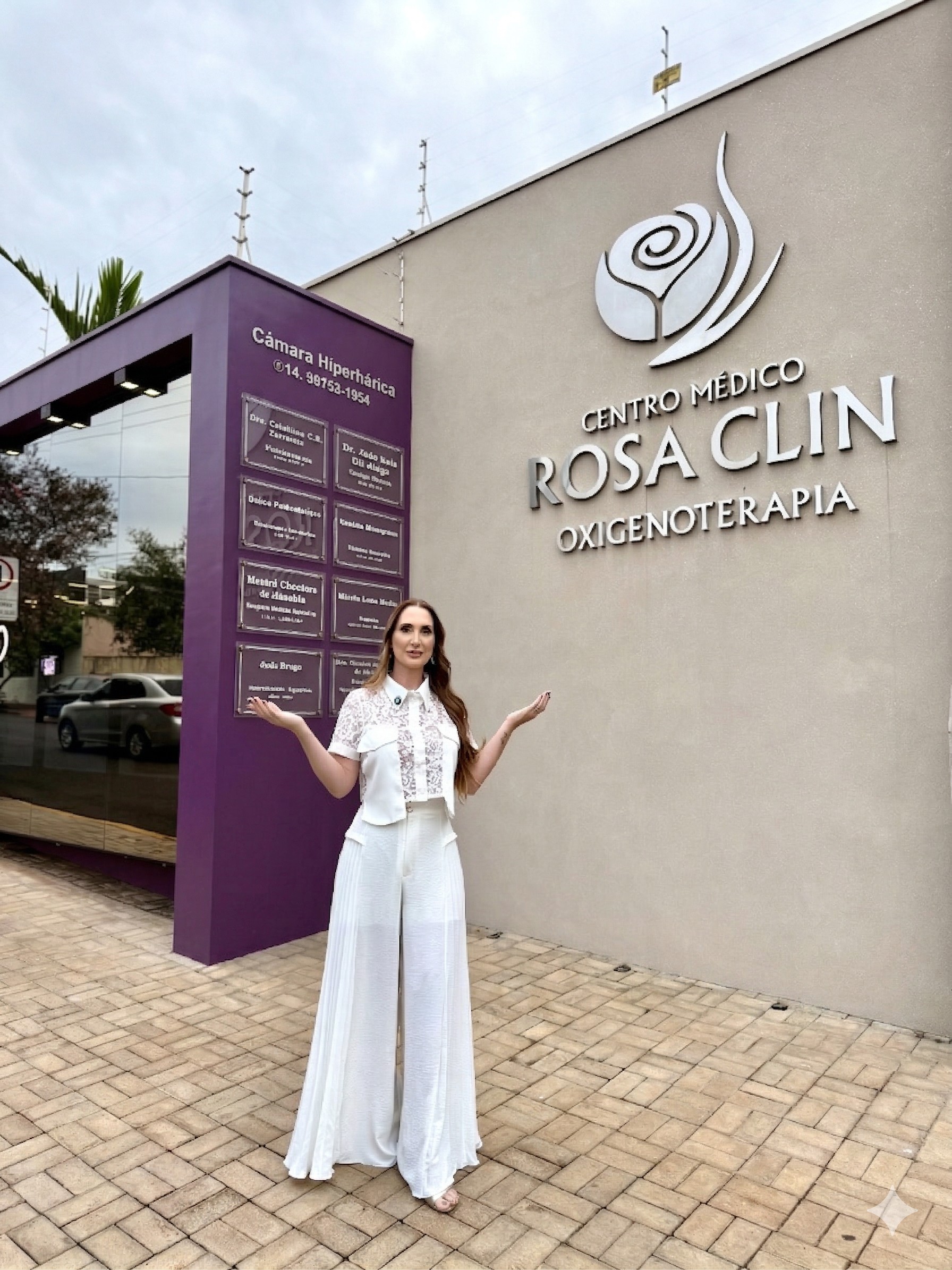 Fachada da Rosa Clin